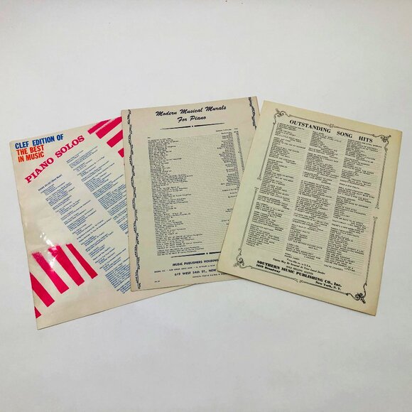 Set of 3 Music Sheets The Entertainer, Canadian Capers, Fascination - Picture 2 of 6